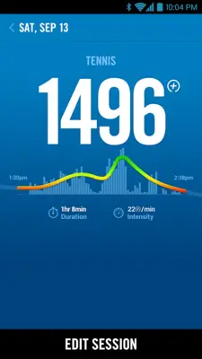 Nike+ FuelBand android App screenshot 2