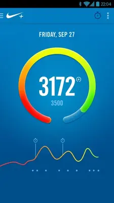 Nike+ FuelBand android App screenshot 4